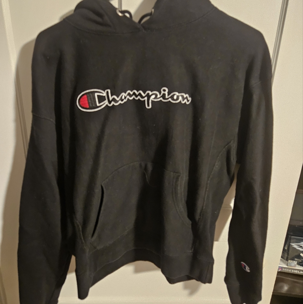 Champion Black Hoodie